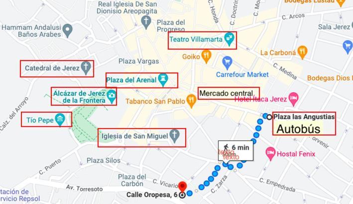 Fantastico Piso Reformado Zona Centro San Miguel Leilighet Jerez de la Frontera Eksteriør bilde